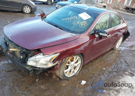 2013 Nissan Maxima 3.5 Sv from USA, damaged, VIN 1N4AA5AP2DC848255